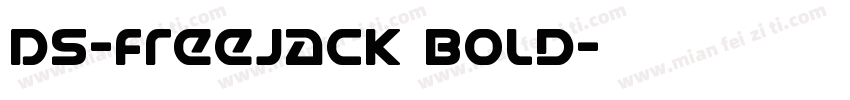 DS-FreeJack Bold字体转换